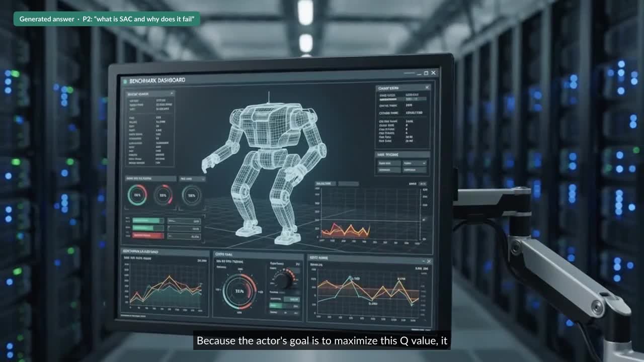 Benchmark dashboard with plausible-looking but meaningless charts